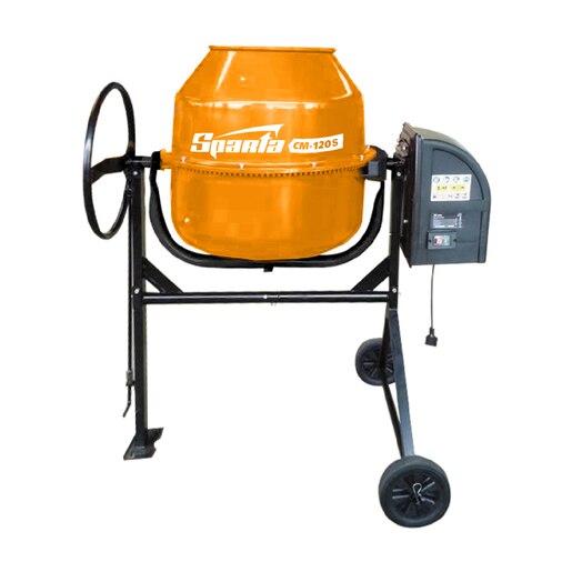 Betoniera fonta, 120L, 500W, 29,5 rotatii/min Sparta Betoniera fonta, 120L, 500W, 29,5 rotatii/min Sparta