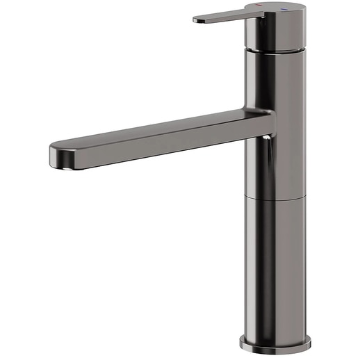 Baterie bucatarie GOODHOME Phoran, alama, titan Baterie bucatarie GOODHOME Phoran, alama, titan