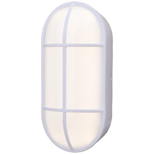 Aplica de exterior GOODHOME Bulkhead, 16W, alb Aplica de exterior GOODHOME Bulkhead, 16W, alb