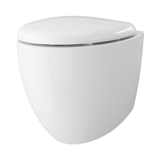 Vas WC suspendat GOODHOME Kentia, ceramica, 37.5 x 50 x 36.5 cm, capac SoftClose, alb Vas WC suspendat GOODHOME Kentia, ceramica, 37.5 x 50 x 36.5 cm, capac SoftClose, alb