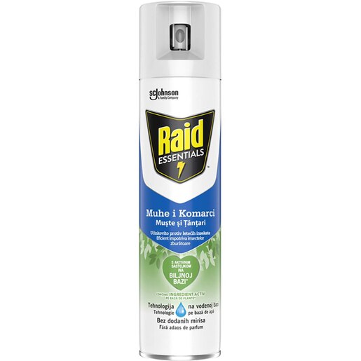 Spray pentru muste si tantari RAID, 400 ml Spray pentru muste si tantari RAID, 400 ml