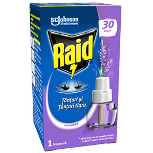 Rezerva pentru tantari RAID, 21 ml Rezerva pentru tantari RAID, 21 ml