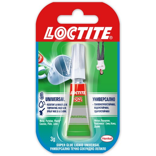 Super glue LOCTITE, universal, 3g Super glue LOCTITE, universal, 3g