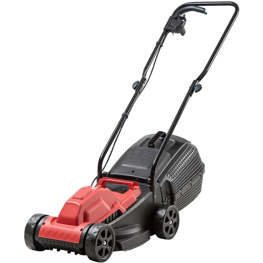 Masina de tuns iarba PERFORMANCE POWER, Electrica, 1200W, latime taiere 32 cm, cos 27L, negru-rosu Masina de tuns iarba PERFORMANCE POWER, Electrica, 1200W, latime taiere 32 cm, cos 27L, negru-rosu
