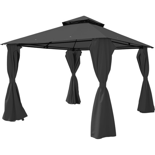 Pavilion terasa THAR, 300 x 300 cm, gri Pavilion terasa THAR, 300 x 300 cm, gri