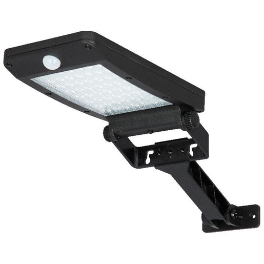 Proiector LED cu panou solar Barm, 350lm, IP44, negru Proiector LED cu panou solar Barm, 350lm, IP44, negru