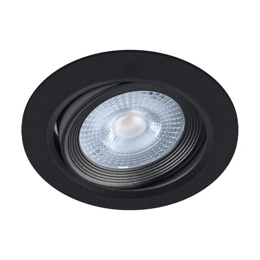 Spot Incastr Moni Led C 5W Ww Negr Spot Incastr Moni Led C 5W Ww Negr