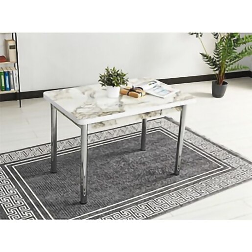 Masa bucatarie Smart, lemn, 110-170 x 70 x 80 cm, alb Masa bucatarie Smart, lemn, 110-170 x 70 x 80 cm, alb