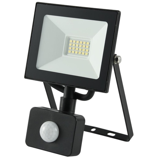 Proiector LED cu senzor de miscare AVIDE, 20W, 1600lm, negru Proiector LED cu senzor de miscare AVIDE, 20W, 1600lm, negru