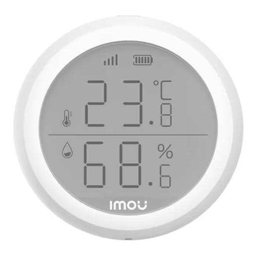 Senzor temperatura si umiditate IMOU ZTM1, Wi-Fi, ZigBee, alb Senzor temperatura si umiditate IMOU ZTM1, Wi-Fi, ZigBee, alb