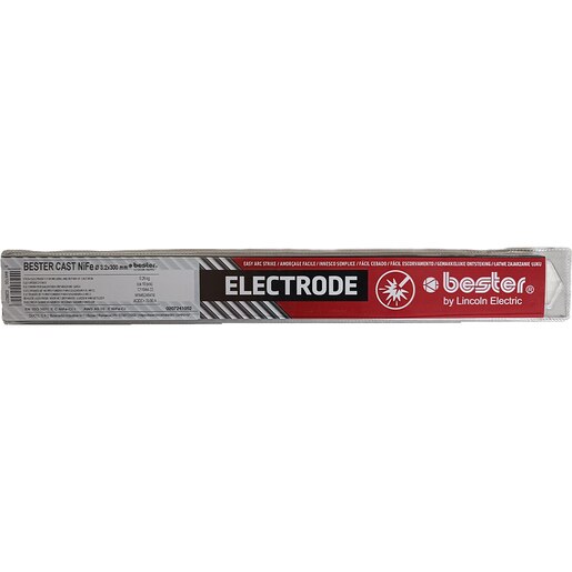 Electrozi de sudura BESTER, MMA, nichel, Fonta, 3.2 mm, gri Electrozi de sudura BESTER, MMA, nichel, Fonta, 3.2 mm, gri