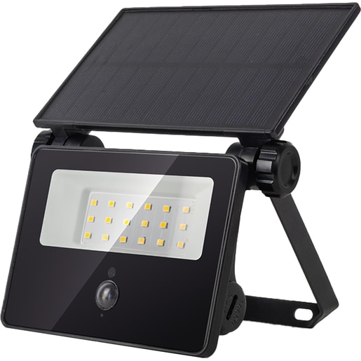 Proiector LED cu panou solar si senzor de miscare AVIDE, 8W, 700lm, negru Proiector LED cu panou solar si senzor de miscare AVIDE, 8W, 700lm, negru