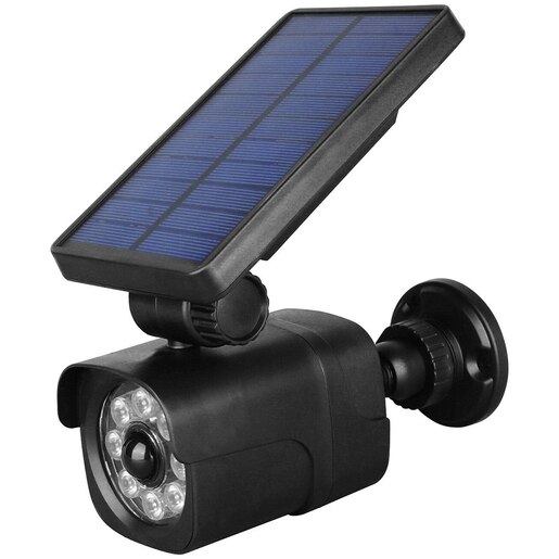 Lampa solara ENTAC ESLCAM-SMD, 4W, IP65, negru Lampa solara ENTAC ESLCAM-SMD, 4W, IP65, negru