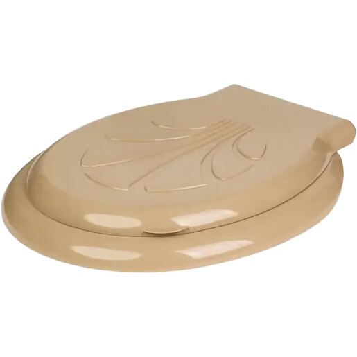 Capac WC PLASTINA 101517889, plastic, cappucino Capac WC PLASTINA 101517889, plastic, cappucino