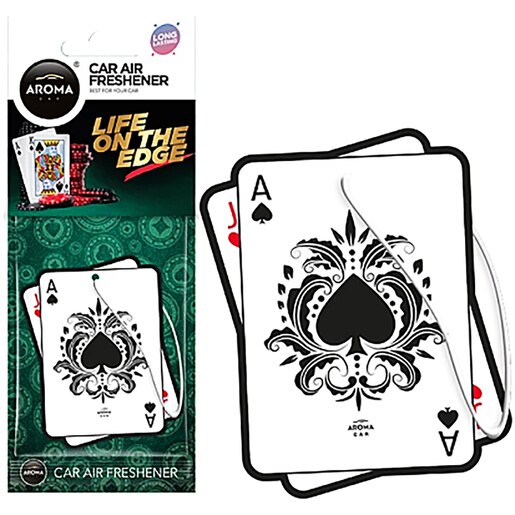 Odorizant auto AROMA CAR Life On The Edge, black Odorizant auto AROMA CAR Life On The Edge, black