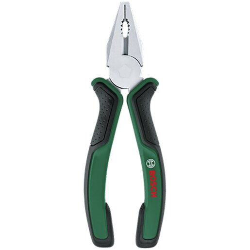 Cleste combinat BOSCH, 180mm, otel, verde-argintiu Cleste combinat BOSCH, 180mm, otel, verde-argintiu