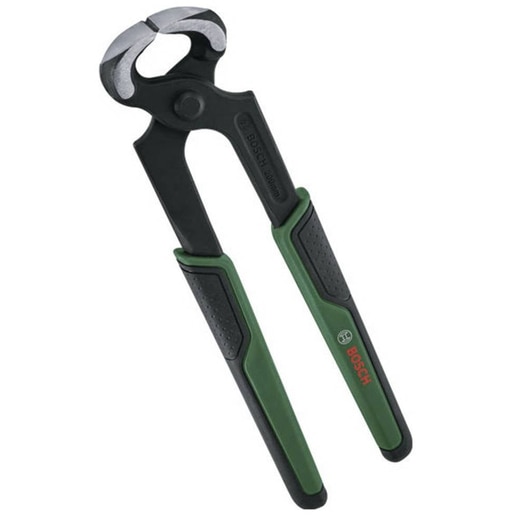 Cleste pentru cuie BOSCH 1600A02Z9W, 21 cm, manere ergonomice soft-grip, otel crom-vanadiu, negru/verde Cleste pentru cuie BOSCH 1600A02Z9W, 21 cm, manere ergonomice soft-grip, otel crom-vanadiu, negru/verde