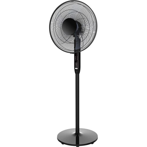 Ventilator cu picior, 3 trepte de viteza, 45W, negru Ventilator cu picior, 3 trepte de viteza, 45W, negru