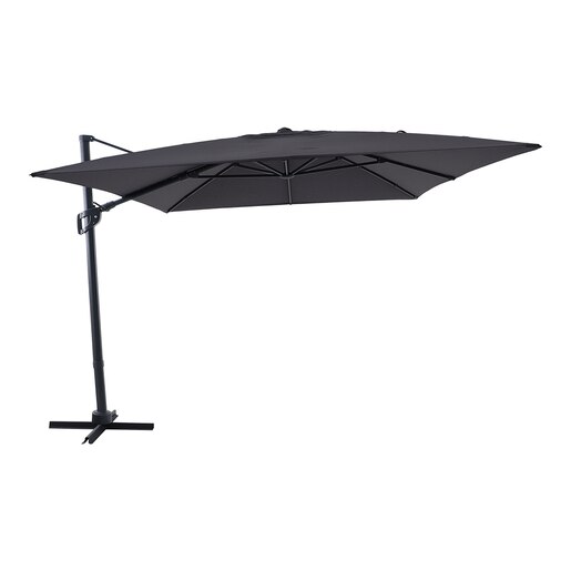 Umbrela de exterior GOODHOME Corby, 3 x 4m, negru Umbrela de exterior GOODHOME Corby, 3 x 4m, negru
