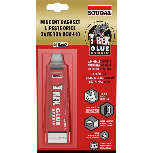 Adeziv SOUDAL T-REX Glue Hybrid, 25 ml Adeziv SOUDAL T-REX Glue Hybrid, 25 ml