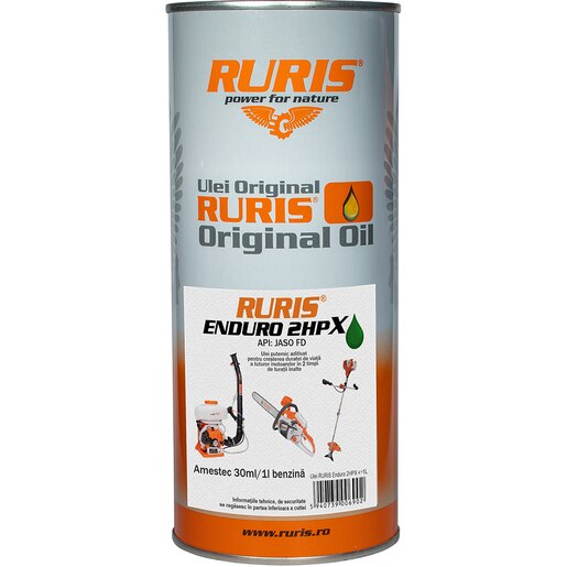 Ulei amestec enduro RURIS, 2hpx, 1l Ulei amestec enduro RURIS, 2hpx, 1l