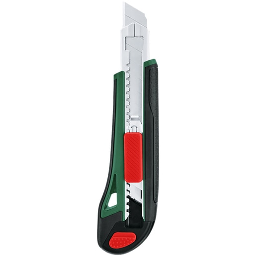 Cutter retractabil BOSCH, 18mm, verde-argintiu Cutter retractabil BOSCH, 18mm, verde-argintiu