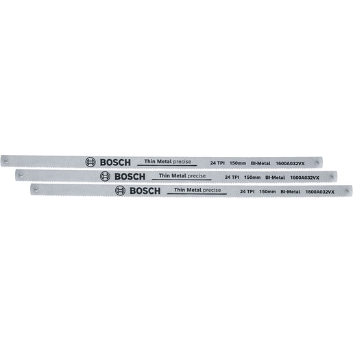 Set panza fierastrau metal BOSCH 1600A032UL, 15 cm, 3 buc Set panza fierastrau metal BOSCH 1600A032UL, 15 cm, 3 buc