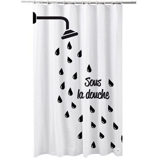 Perdea dus FRANDIS 195071, poliester, 180 x 200 cm, alb Perdea dus FRANDIS 195071, poliester, 180 x 200 cm, alb