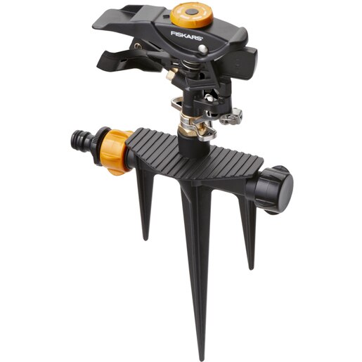 Aspersor pulsator cu tarus FISKARS 1023658, 700mp Aspersor pulsator cu tarus FISKARS 1023658, 700mp