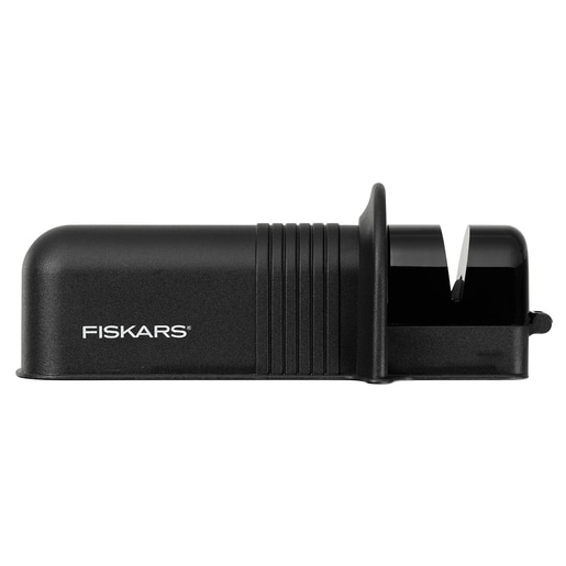 Dispozitiv pentru ascutit topoare si cutite FISKARS Solid, plastic, negru Dispozitiv pentru ascutit topoare si cutite FISKARS Solid, plastic, negru