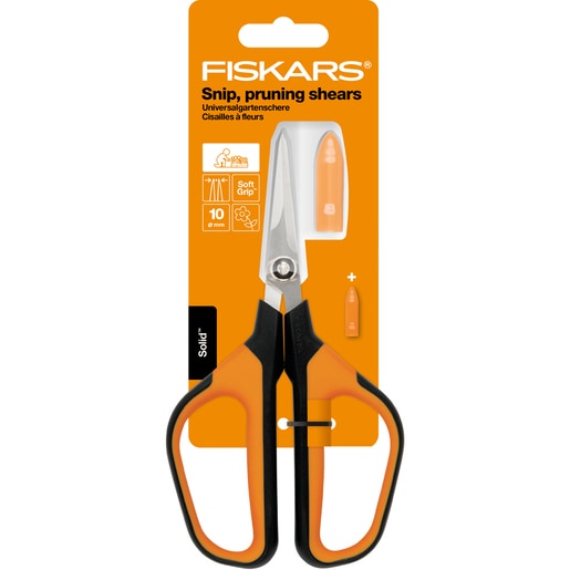 Foarfeca micro-tip FISKARS SP15 Solid, otel inoxidabil, negru Foarfeca micro-tip FISKARS SP15 Solid, otel inoxidabil, negru