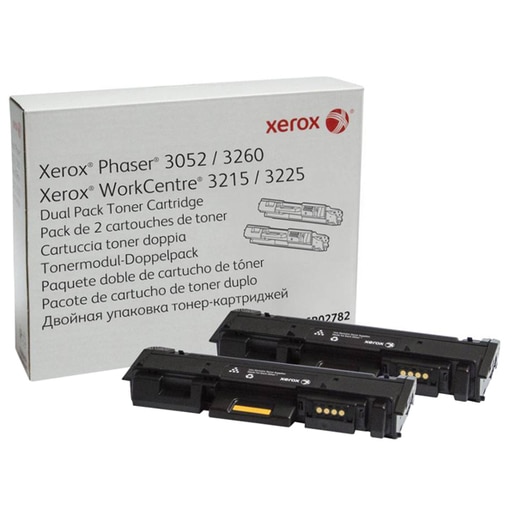 Toner original XEROX 106R02782, negru Toner original XEROX 106R02782, negru