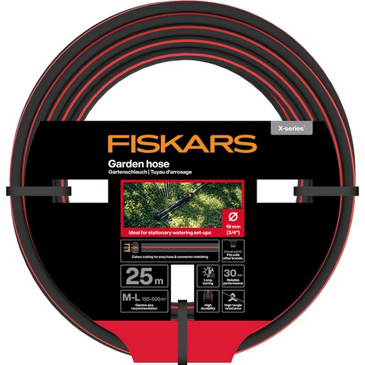 Furtun FISKARS 1076047, 19mm (3/4"), 25 m Furtun FISKARS 1076047, 19mm (3/4"), 25 m