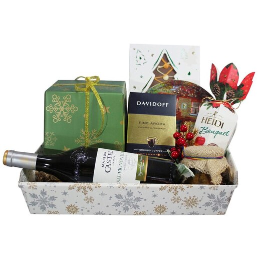Cos cadou LUXURY BASKETS Perfect Christmas 8PCC Cos cadou LUXURY BASKETS Perfect Christmas 8PCC