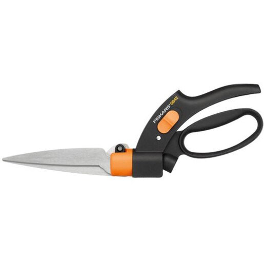 Foarfeca cu servo-mecanism pentru gazon Fiskars GS42, 32cm, poliamida Foarfeca cu servo-mecanism pentru gazon Fiskars GS42, 32cm, poliamida