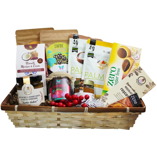 Cos cadou LUXURY BASKETS Gourmet fara zahar 12GFZ Cos cadou LUXURY BASKETS Gourmet fara zahar 12GFZ