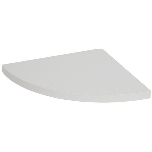 Polita GOODHOME Rigga, melamina, 25 x 25 x 2 cm, argintiu Polita GOODHOME Rigga, melamina, 25 x 25 x 2 cm, argintiu