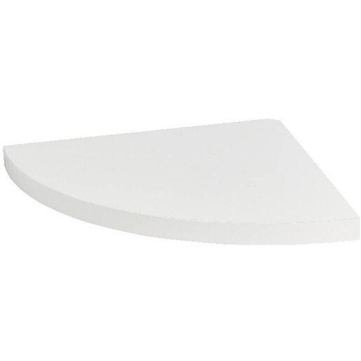 Polita GOODHOME, melamina, 25 x 25 x 2 cm, alb Polita GOODHOME, melamina, 25 x 25 x 2 cm, alb