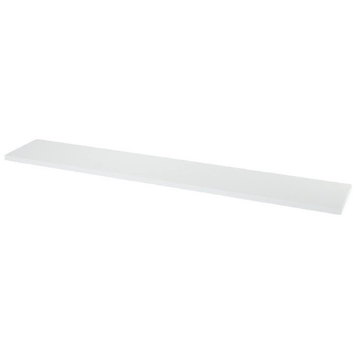 Polita GOODHOME Rigga, melamina, 118 x 19 x 1.8 cm, alb Polita GOODHOME Rigga, melamina, 118 x 19 x 1.8 cm, alb
