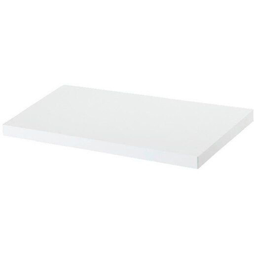 Polita GOODHOME Rigga, melamina, 30 x 19 x 1.8 cm, alb Polita GOODHOME Rigga, melamina, 30 x 19 x 1.8 cm, alb