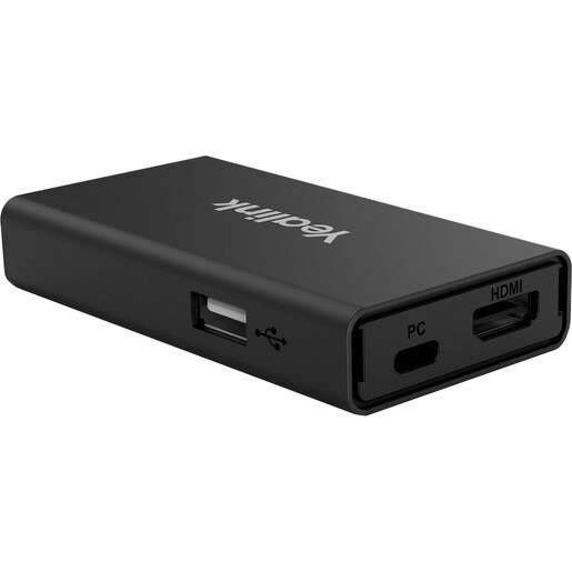 Adaptor videoconferinta YEALINK VCH51 Sharing Box, HDMI, USB-C, USB-A, RJ45, negru Adaptor videoconferinta YEALINK VCH51 Sharing Box, HDMI, USB-C, USB-A, RJ45, negru