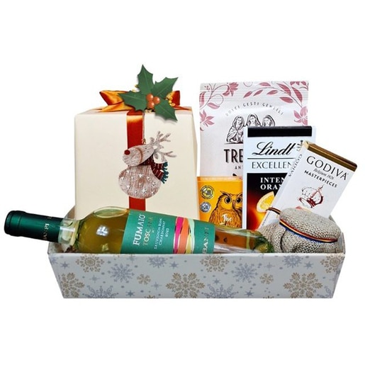 Cos cadou LUXURY BASKETS Vin Italian Toscana 8VIT Cos cadou LUXURY BASKETS Vin Italian Toscana 8VIT