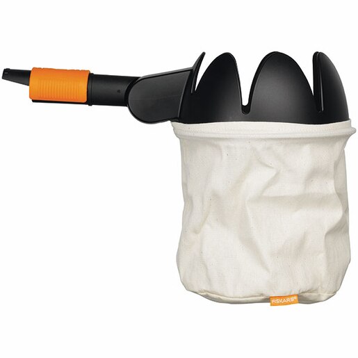 Dispozitiv de recoltat fructe FISKARS QuikFit 136950, plastic-textil Dispozitiv de recoltat fructe FISKARS QuikFit 136950, plastic-textil