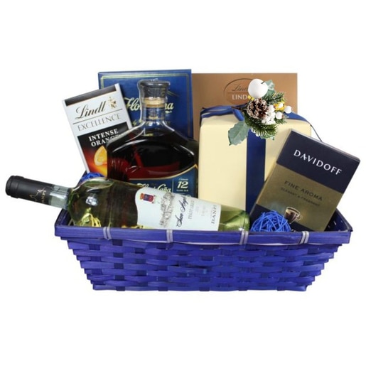Cos cadou LUXURY BASKETS Craciun Banfi 7CB Cos cadou LUXURY BASKETS Craciun Banfi 7CB