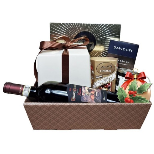 Cos cadou LUXURY BASKETS Craciun Banfi Chianti 7CBC Cos cadou LUXURY BASKETS Craciun Banfi Chianti 7CBC