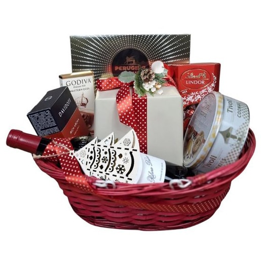 Cos cadou LUXURY BASKETS Craciun Business Premium Protos 8CBPP Cos cadou LUXURY BASKETS Craciun Business Premium Protos 8CBPP