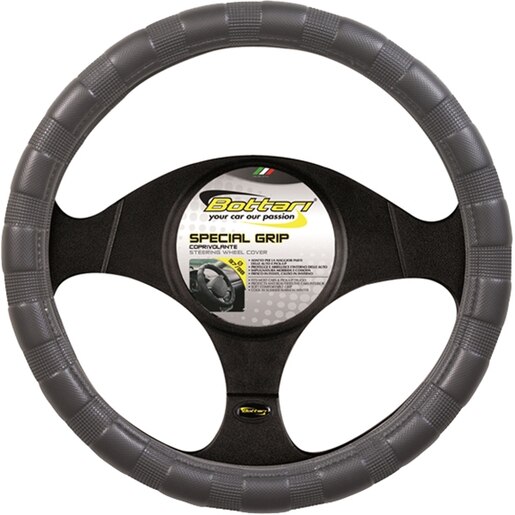 Husa volan auto BOTTARI 16740BT, negru Husa volan auto BOTTARI 16740BT, negru