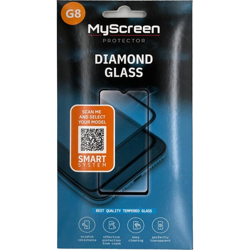 Folie protectie pentru telefon MYSCREEN Diamond Glass G8, transparent Folie protectie pentru telefon MYSCREEN Diamond Glass G8, transparent