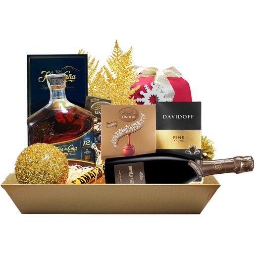 Cos cadou LUXURY BASKETS Intense Gold 8 IG Cos cadou LUXURY BASKETS Intense Gold 8 IG
