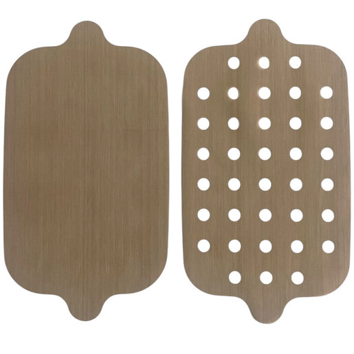 Set 4 folii friteuza cu aer cald NOSTIK 1FFF749, bej Set 4 folii friteuza cu aer cald NOSTIK 1FFF749, bej